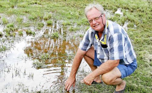 Isis Flying Club vice-president Les Duguid hopes the rain stays away for the Apple Tree Creek Markets tomorrow. Isis Flying Club vice-president Les Duguid hopes the rain stays away for the Apple Tree Creek Markets tomorrow.